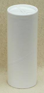 05 oz Paper Powder Shaker Container - White