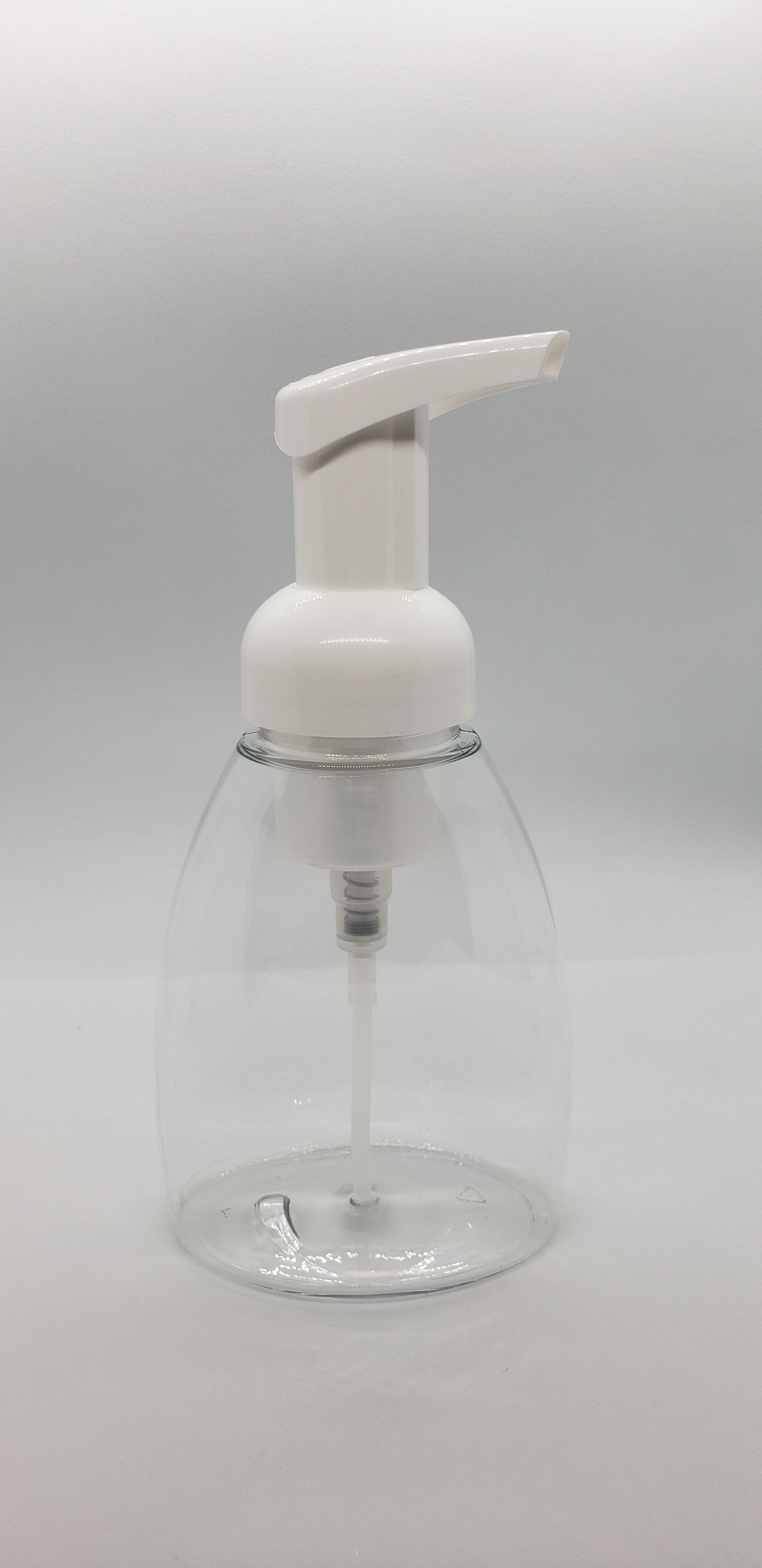 White Foaming Soap Bottle with Pump